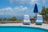 Villa Antheia - sunbeds by the pool